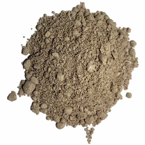 Литой огнеупорный литой раствор с высоким содержанием глинозема